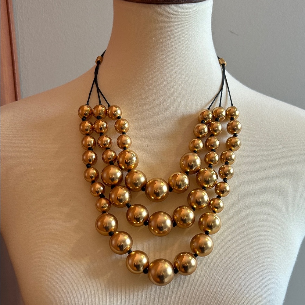 Linea by Louis Dell’Olio Riviera Three Strand Necklace